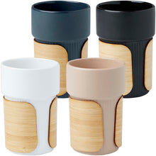 Load image into Gallery viewer, Fika 340 ml tumbler with bamboo sleeve — group