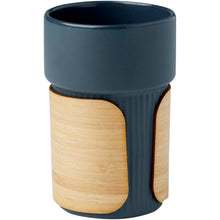 Load image into Gallery viewer, Fika 340 ml tumbler with bamboo sleeve — Hale Blue