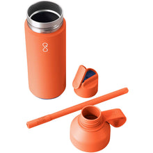 Load image into Gallery viewer, Ocean Bottle GO 500 ml vacuum insulated water bottle — Sun Orange (detail)