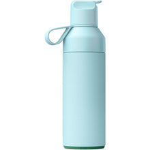 Load image into Gallery viewer, Ocean Bottle GO 500 ml vacuum insulated water bottle — Sky blue (back)