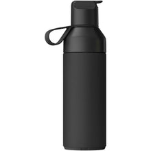 Load image into Gallery viewer, Ocean Bottle GO 500 ml vacuum insulated water bottle — Obsidian Black (back)