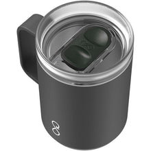 Load image into Gallery viewer, Ocean Bottle 350 ml insulated travel mug — Obsidian Black