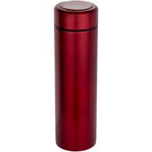 Load image into Gallery viewer, Taylor 450 ml double wall stainless steel flask with tea strainer — Red