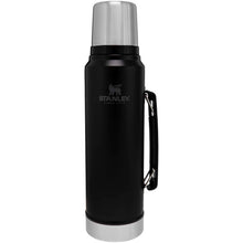 Load image into Gallery viewer, Stanley Classic 1000 ml bottle — Black Matted (front)