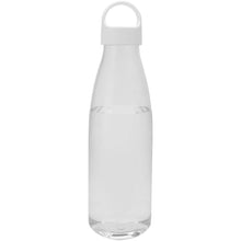 Load image into Gallery viewer, Bergen 800 ml recycled plastic water bottle — Transparent clear (front)