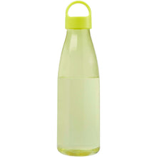 Load image into Gallery viewer, Bergen 800 ml recycled plastic water bottle — Lime (front)