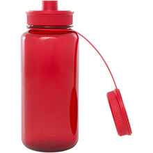 Load image into Gallery viewer, Ryder 900 ml RCS certified RPET sport bottle with multi-function lid  — Red (detail)