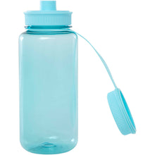 Load image into Gallery viewer, Ryder 900 ml RCS certified RPET sport bottle with multi-function lid  — Turquoise (detail)