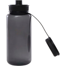 Load image into Gallery viewer, Ryder 900 ml RCS certified RPET sport bottle with multi-function lid  — Black (detail)