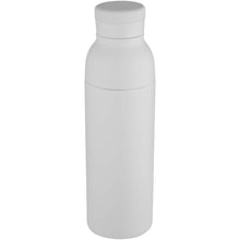Load image into Gallery viewer, Illuminate 650 ml RCS recycled stainlesss steel double wall insulated water bottle — White