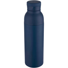 Load image into Gallery viewer, Illuminate 650 ml RCS recycled stainlesss steel double wall insulated water bottle — Navy