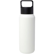 Load image into Gallery viewer, Astra 600 ml RCS recycled stainless steel copper vacuum insulated water bottle (carbonated safe) — White (back)