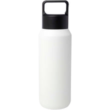 Load image into Gallery viewer, Astra 600 ml RCS recycled stainless steel copper vacuum insulated water bottle (carbonated safe) — White (front)