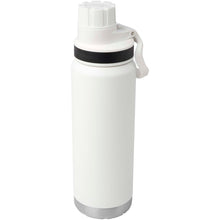 Load image into Gallery viewer, Fortis 700 ml RCS recycled stainless steel copper vacuum insulated water bottle (carbonated safe) — White
