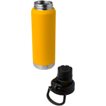 Load image into Gallery viewer, Fortis 700 ml RCS recycled stainless steel copper vacuum insulated water bottle (carbonated safe) — Ochre (detail)