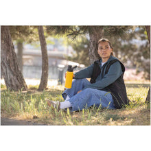 Load image into Gallery viewer, Fortis 700 ml RCS recycled stainless steel copper vacuum insulated water bottle (carbonated safe) — lifestyle