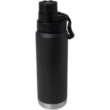Load image into Gallery viewer, Fortis 700 ml RCS recycled stainless steel copper vacuum insulated water bottle (carbonated safe) — Black