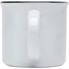 Load image into Gallery viewer, Bari 240 ml ceramic mug with glossy finish — White (back)