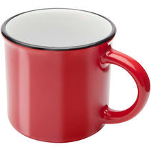 Load image into Gallery viewer, Bari 240 ml ceramic mug with glossy finish — Red