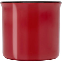Load image into Gallery viewer, Bari 240 ml ceramic mug with glossy finish — Red (front)
