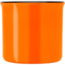 Load image into Gallery viewer, Bari 240 ml ceramic mug with glossy finish — Orange (front)