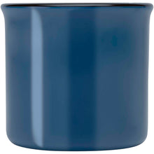 Load image into Gallery viewer, Bari 240 ml ceramic mug with glossy finish — Ocean blue (front)
