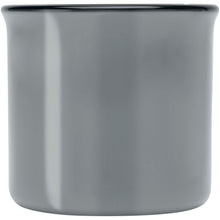 Load image into Gallery viewer, Bari 240 ml ceramic mug with glossy finish — Grey (front)