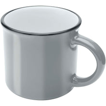 Load image into Gallery viewer, Bari 240 ml ceramic mug with glossy finish — Grey