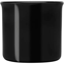 Load image into Gallery viewer, Bari 240 ml ceramic mug with glossy finish — Black (front)