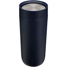 Load image into Gallery viewer, Camden 350 ml RCS certified stainless steel tumbler with ceramic lining — Navy (detail 2)