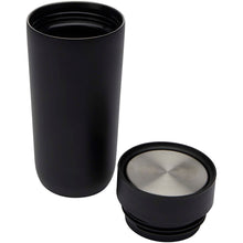 Load image into Gallery viewer, Camden 350 ml RCS certified stainless steel tumbler with ceramic lining — Black (detail)