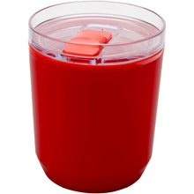 Load image into Gallery viewer, Hudson 180 ml recycled plastic double-wall tumbler — Red