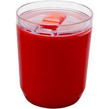 Load image into Gallery viewer, Hudson 180 ml recycled plastic double-wall tumbler — Red (detail 2)