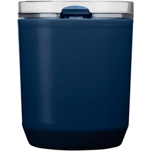 Load image into Gallery viewer, Hudson 180 ml recycled plastic double-wall tumbler — Navy (front)