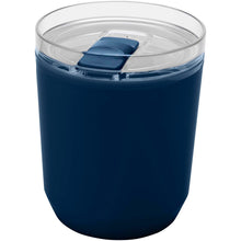 Load image into Gallery viewer, Hudson 180 ml recycled plastic double-wall tumbler — Navy