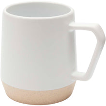Load image into Gallery viewer, Dolce 300 ml ceramic mug with matt finish — White (detail)