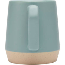 Load image into Gallery viewer, Dolce 300 ml ceramic mug with matt finish — Reef blue (back)