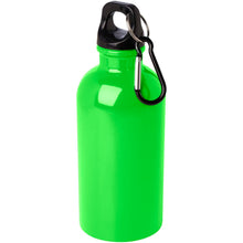 Load image into Gallery viewer, Oregon 400 ml RCS certified single wall stainless steel water bottle with carabiner — Apple green