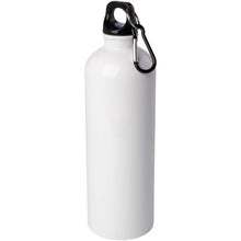 Load image into Gallery viewer, Oregon 750 ml RCS certified single wall stainless steel water bottle with carabiner — White