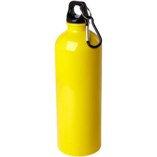 Load image into Gallery viewer, Oregon 750 ml RCS certified single wall stainless steel water bottle with carabiner — Yellow