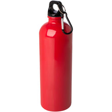 Load image into Gallery viewer, Oregon 750 ml RCS certified single wall stainless steel water bottle with carabiner — Red