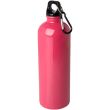 Load image into Gallery viewer, Oregon 750 ml RCS certified single wall stainless steel water bottle with carabiner — Magenta