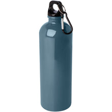 Load image into Gallery viewer, Oregon 750 ml RCS certified single wall stainless steel water bottle with carabiner — Hale Blue