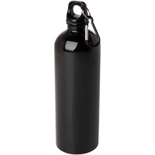 Load image into Gallery viewer, Oregon 750 ml RCS certified single wall stainless steel water bottle with carabiner — Black