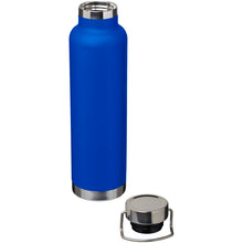 Load image into Gallery viewer, Thor 650 ml RCS recycled stainless steel copper vacuum insulated water bottle  — Royal blue (detail)