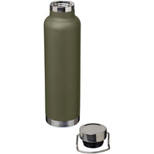 Load image into Gallery viewer, Thor 650 ml RCS recycled stainless steel copper vacuum insulated water bottle  — Forest green (detail)