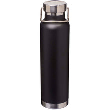 Load image into Gallery viewer, Thor 650 ml RCS recycled stainless steel copper vacuum insulated water bottle  — Black