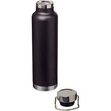 Load image into Gallery viewer, Thor 650 ml RCS recycled stainless steel copper vacuum insulated water bottle  — Black (detail)