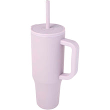Load image into Gallery viewer, Brady 900 ml RCS certified insulated tumbler with silicone straw — Lilac
