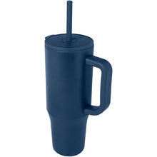 Load image into Gallery viewer, Brady 900 ml RCS certified insulated tumbler with silicone straw — Navy